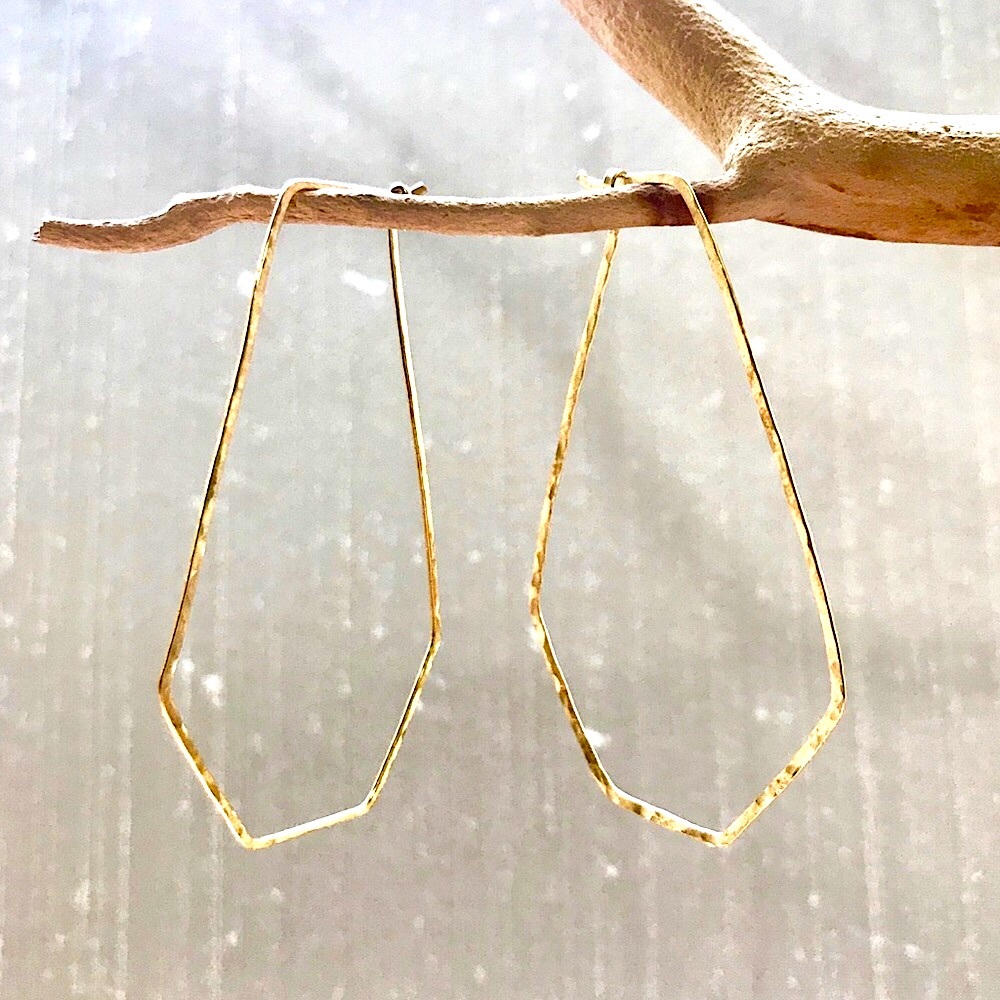 Gold Artisan-Made Earrings